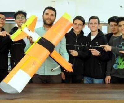 Meslek lisesi öğrencilerinden sinyal kesici insansız hava aracı üretimi
