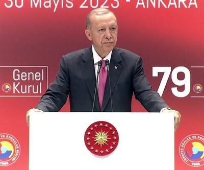 SON DAKİKA: TOBB 79. Genel Kurulu... Cumhurbaşkanı Erdoğan: Milletten ikinci kez kırmızı kart yediler