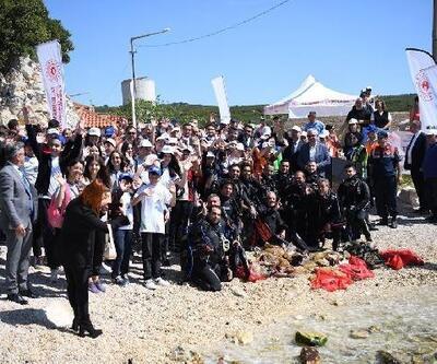 Saros Körfezi’nde, Türkiye Çevre Haftası etkinliği