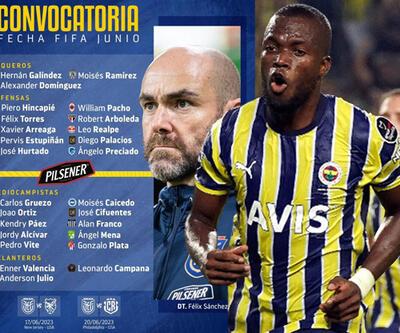 Fenerbahçeli Enner Valencia Ekvador Milli Takımına davet edildi
