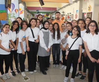 Şırnak’tan ortaokul öğrencilerinden resim ve teknoloji sergisi
