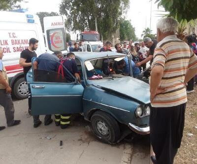 Adanada trafik kazası: 3 yaralı