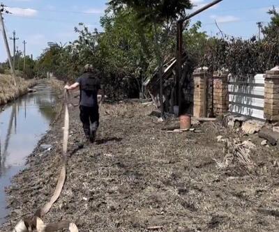Ukrayna İçişleri Bakanlığı: Herson’da su seviyesi 11 santimetre düştü