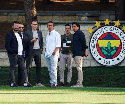 Fenerbahçe idmanını Başkan Ali Koç ve yöneticiler de izledi