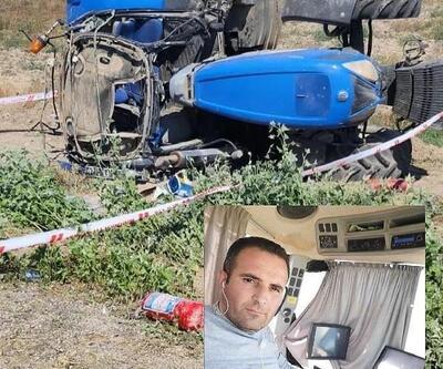 Ankarada devrilen traktörün altında kalan sürücü hayatını kaybetti