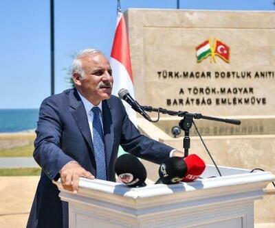 Barış ve dostluğun simgesi; Türk-Macar dostluk anıtı açıldı