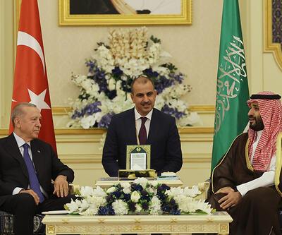 Cumhurbaşkanı Erdoğan, Prens Selmanla görüştü