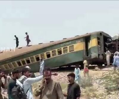 SON DAKİKA: Pakistanda tren raydan çıktı: Çok sayıda ölü ve yaralı var
