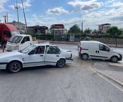 Keşan’da hafif ticari araçla otomobil çarpıştı: 1 yaralı