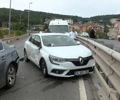İstanbulda 16 aracın karıştığı zincirleme kaza