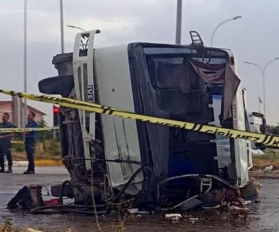 33 kişinin yaralandığı kazada, kamyonet sürücüsü gözaltına alındı