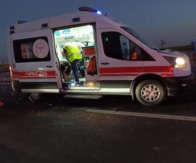 Mardinde iki otomobil çarpıştı: 4 yaralı