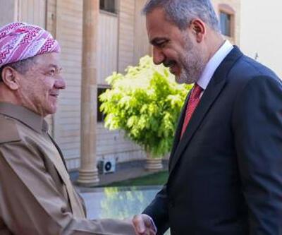 Bakan Fidan, Mesud Barzani ile görüştü