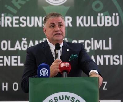 Giresunspor’da Nahid Yamak yeniden başkan seçildi