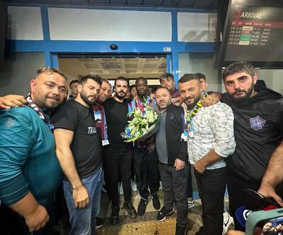 Trabzonda Nicolas Pepeye hediyeli karşılama