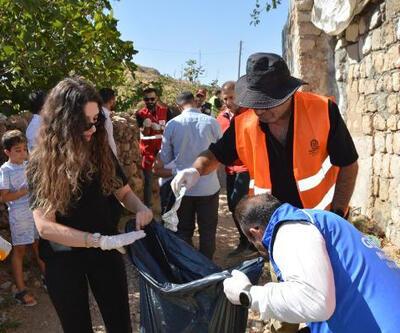 Dünya Temizlik Gününde gönüllüler, Şırnak ve Mardin’de çöp topladı