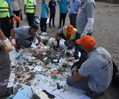 Samsunda sahilde en fazla plastik atık toplandı