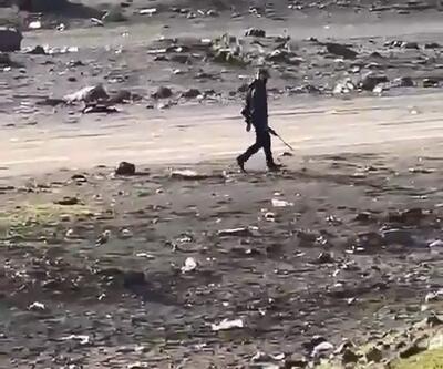 Sazlıdere Barajında göç yolundaki leylekleri silahla vurdular
