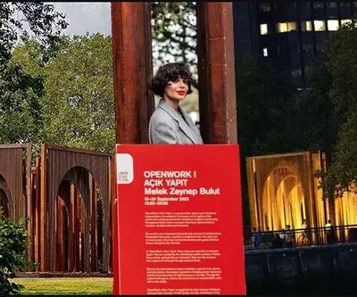 Melek Zeynep Bulutun ödüllü eseri Açık Yapıt Londra silüetinde