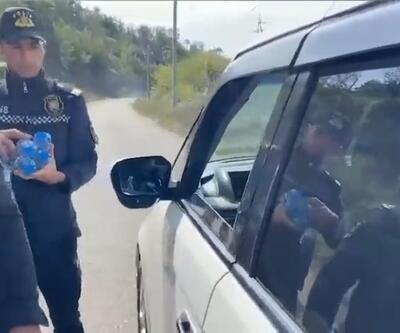 Azerbaycan polisi, Karabağ’daki Ermeni sivillerin ihtiyaçlarını karşılıyor