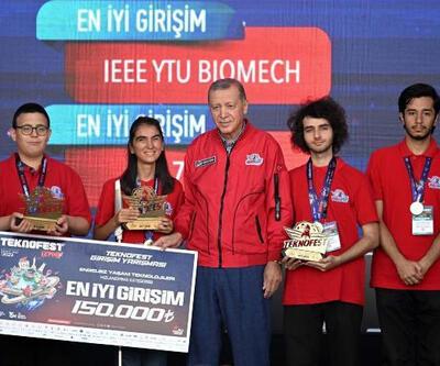TEKNOFEST İzmirden Bergamaya birincilik ödülü