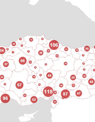 Türkiyenin cinayet haritası
