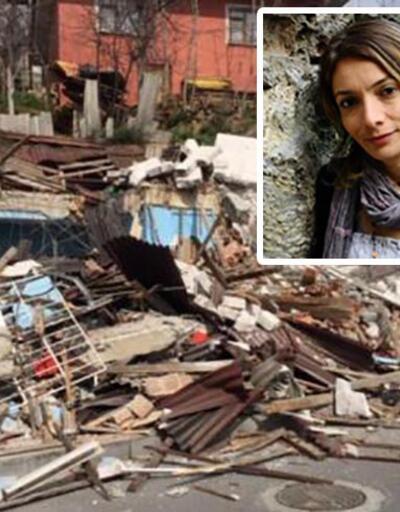 Küçükarmutluda yıkımı görüntüleyen gazeteci gözaltına alındı