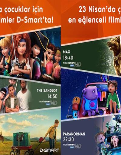 23 Nisan’da çocuklara özel filmler D-Smart’ta
