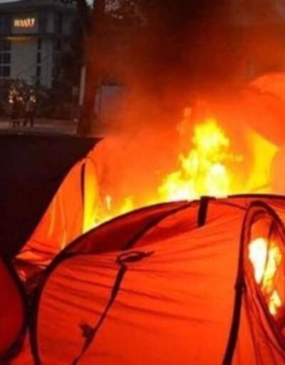 Gezide çadırları yaktıran polis müdürünün cezası belli oldu