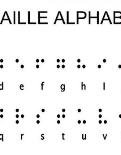 Braille alfabesi nedir