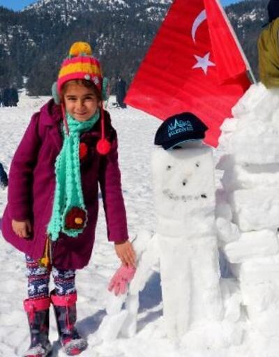 Aladağ’da kar festivali heyacanı