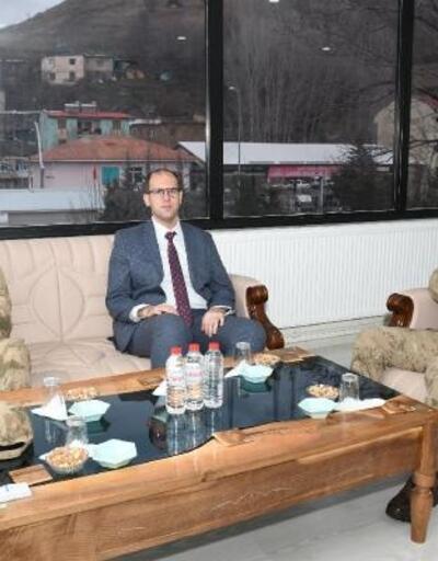 Tümgeneral İlbaştan Kaymakam Türkmene Ziyaret