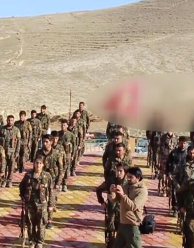 Son dakika... Terör örgütü PKKnın Sincardaki kampları görüntülendi | Video
