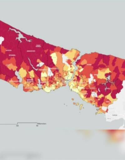 Son Dakika... İBB yayınladı Koronavirüs raporuna göre en riskli 40 mahalle | Video