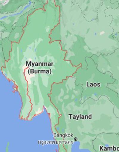 Myanmar nerede, hangi bölgede Burma (Myanmar) neresi