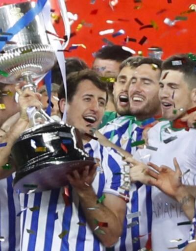 İspanya Kral Kupasını Real Sociedad kazandı
