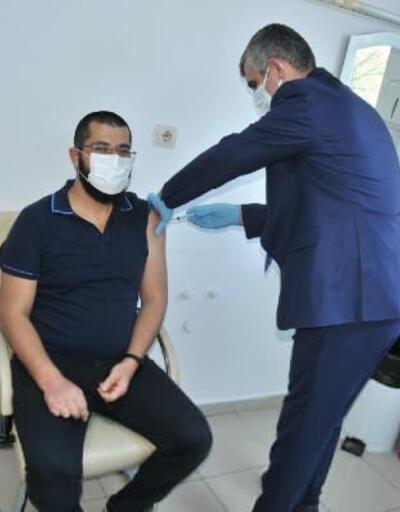 Tokatta yerli aşı Turkovac uygulanmaya başladı