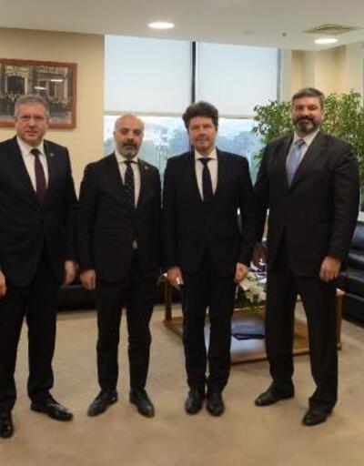 Çekya İstanbul Başkonsolosu Jiri Cistecky BTSO’yu ziyaret etti