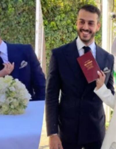 Dila Tarkan-Dağhan Doğruer çifti Yunanistanda evlendi
