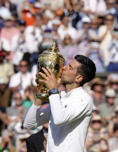 Wimbledonda Novak Djokovicten bir zafer daha