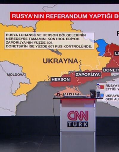 Putin 4 bölgenin ilhakıyla yetinir mi Mete Yarar ve Hakan Bayrakçı CNN Türkte değerlendirdi
