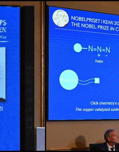 2022 Nobel Kimya Ödülü, 3 bilim insanına verildi