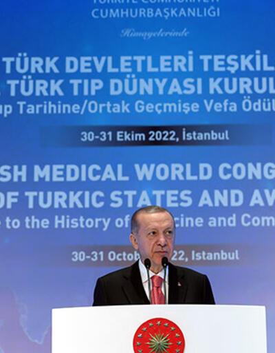 8. Türk Tıp Dünyası Kurultayı Erdoğan: Türkiye Yüzyılı ortak geleceğimizin vizyonudur