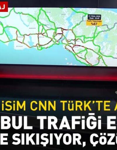 İstanbul trafiği en çok nerede sıkışıyor, çözüm ne Uzman isim CNN TÜRKte anlattı