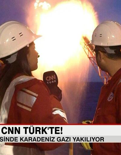 Tüm Türkiyenin beklediği doğalgazı CNN TÜRK görüntüledi
