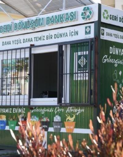 Osmaniye’de Geri Dönüşüm Bankaları kuruldu