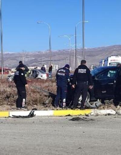 Erzincanda trafik kazası: 1 ölü