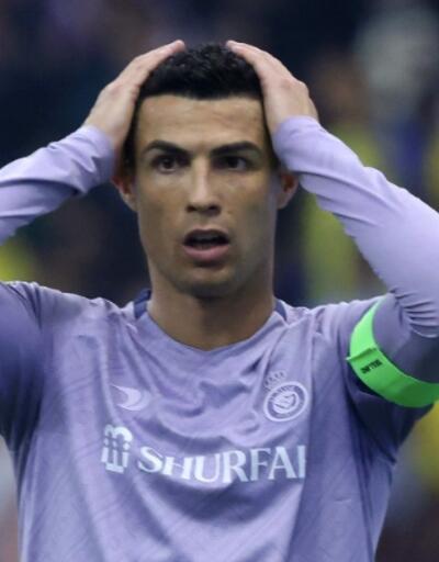 Suudi Arabistanda Ronaldonun yüzü gülmüyor