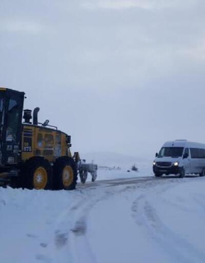 Kırşehirde 54 köy yolu ulaşıma kapandı