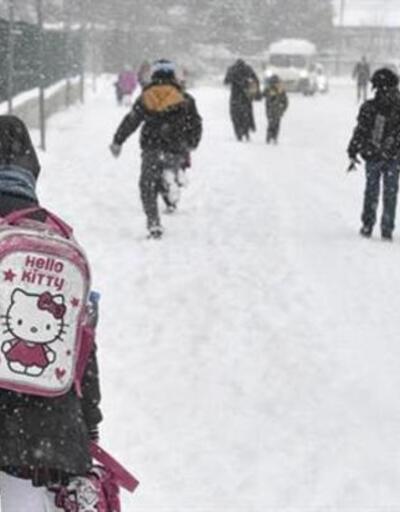 SON DAKİKA: 41 ilde eğitime kar engeli